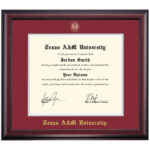 Texas A&M Traditional Diploma Frame